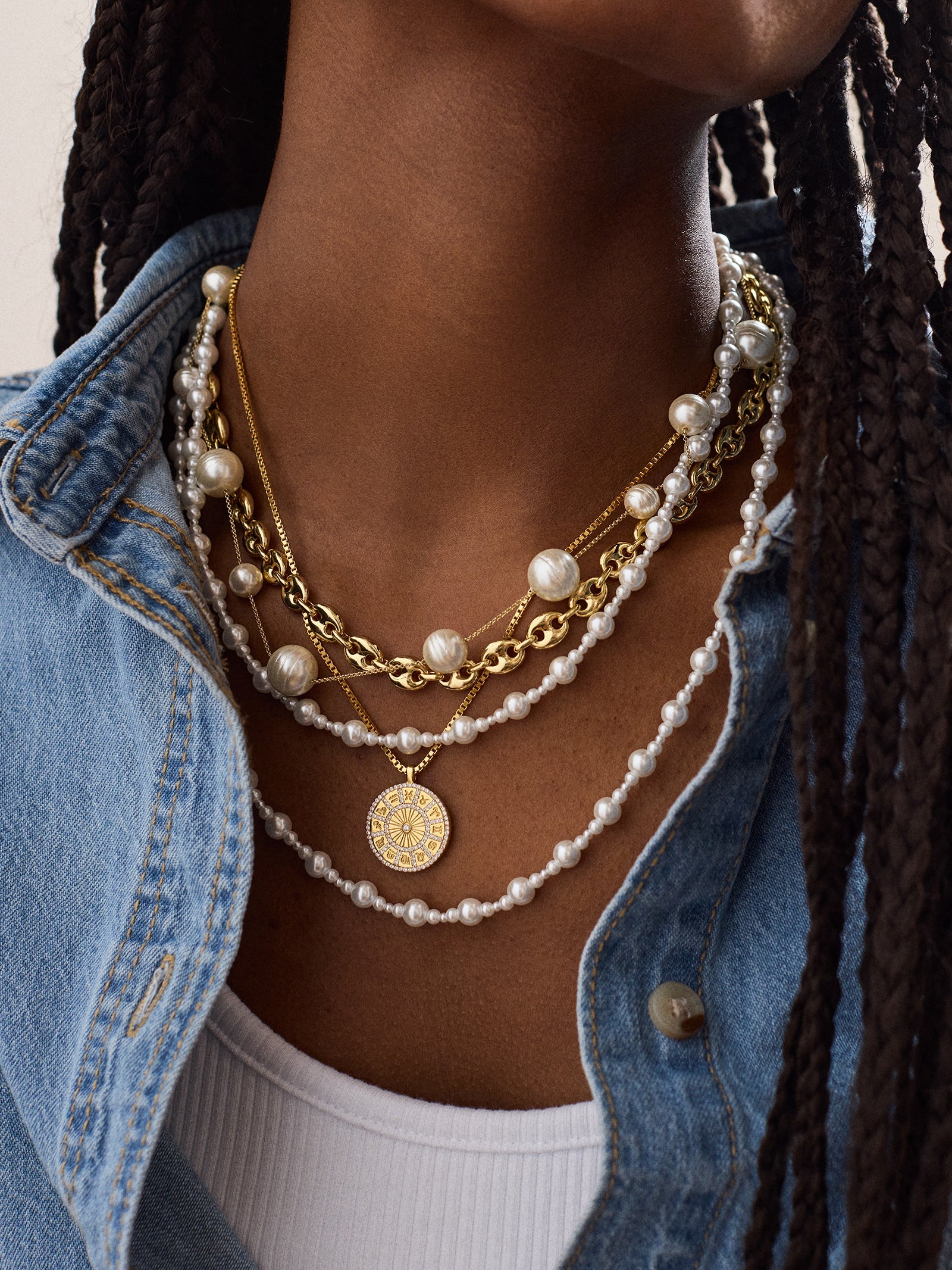 Thalia Necklace  - Gold