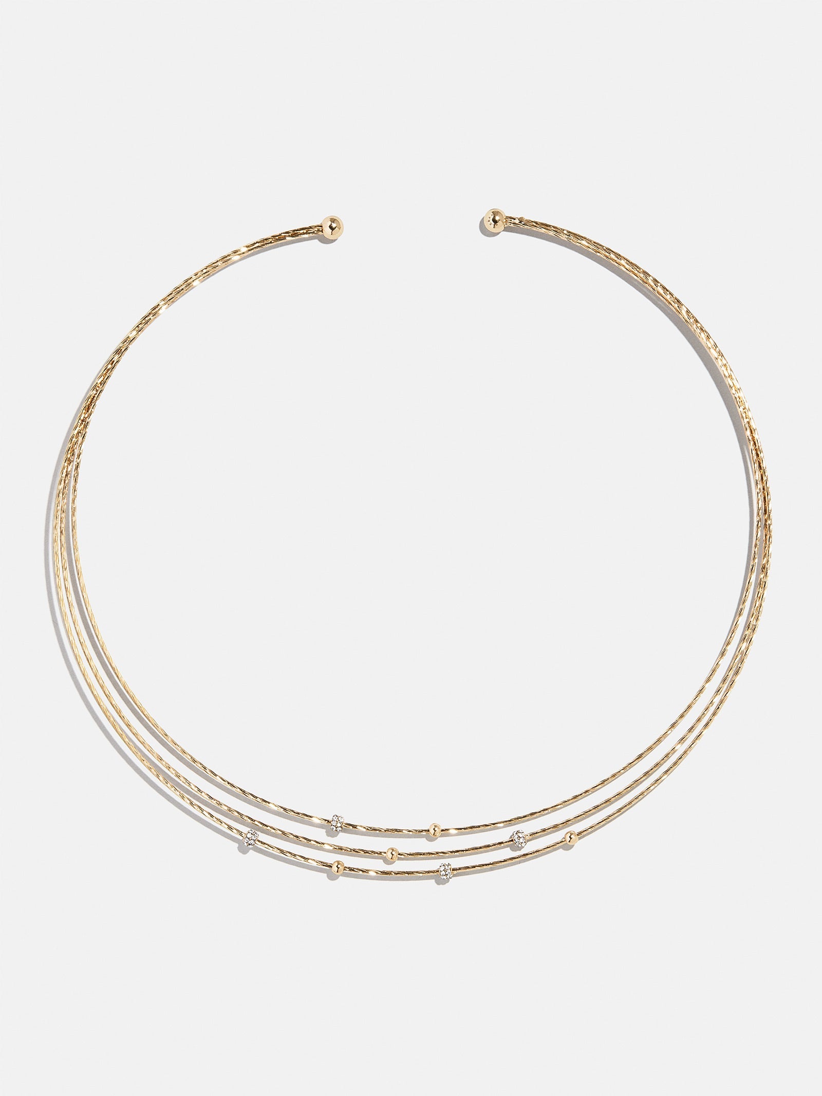 Jordyn Collar Necklace - Layered Collar Necklace