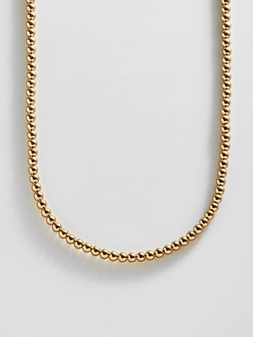 Waterproof 14K Gold Pisa Necklace - Gold