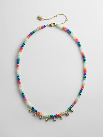 Mini Semi-Precious Custom Necklace - Multi