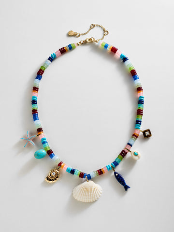 Maui Charm Necklace - Multi