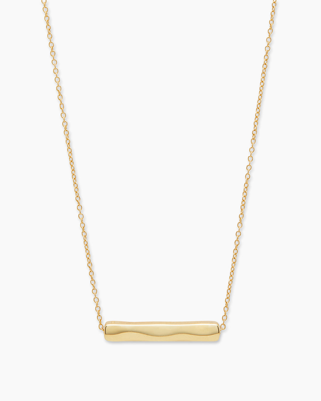 Bespoke Bar Adjustable Necklace (Gold)