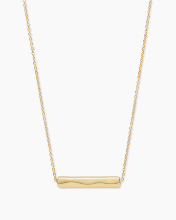 Bespoke Bar Adjustable Necklace (Gold)