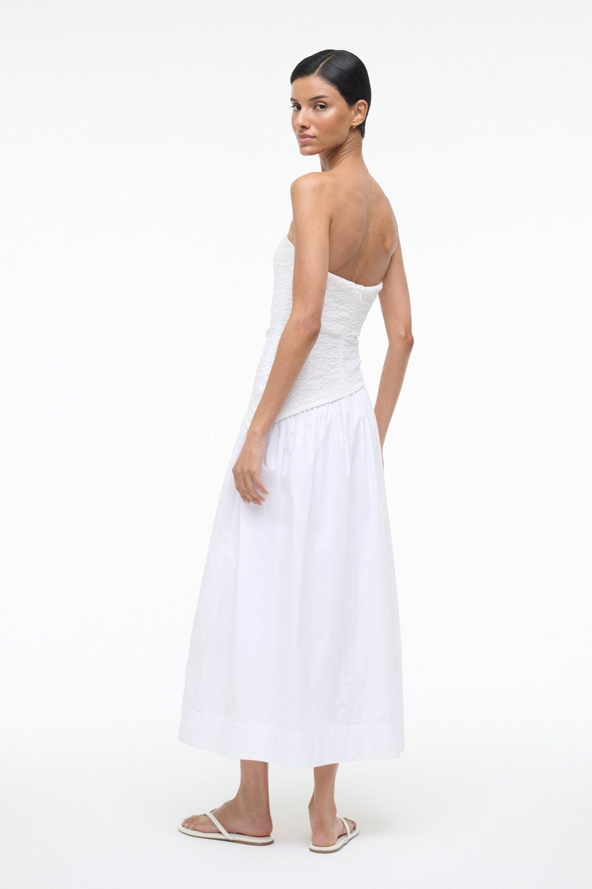 Nia Dress | White