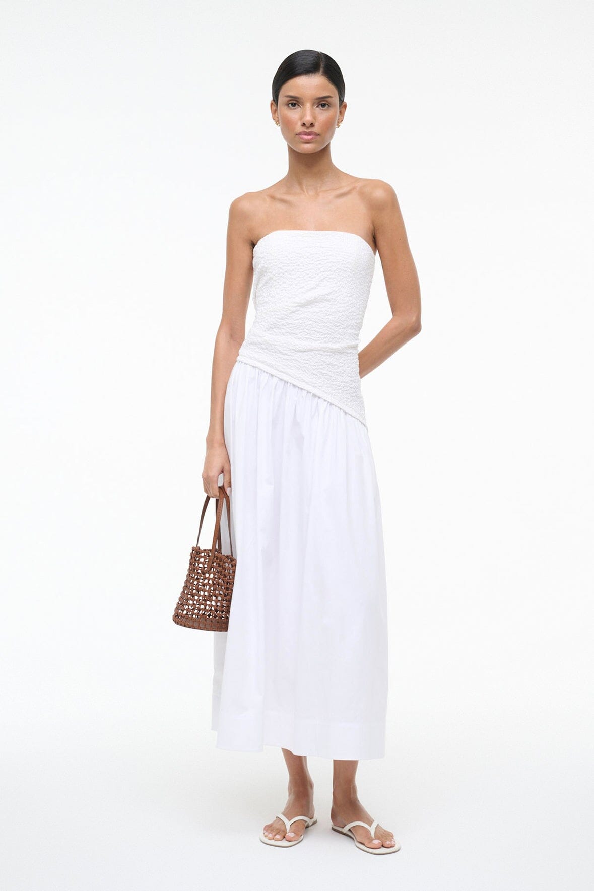 Nia Dress | White