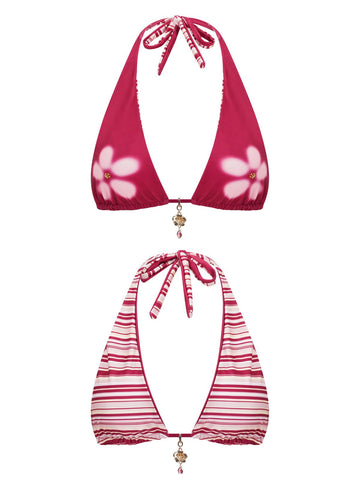 Zadee Top / Petalberry Stripe