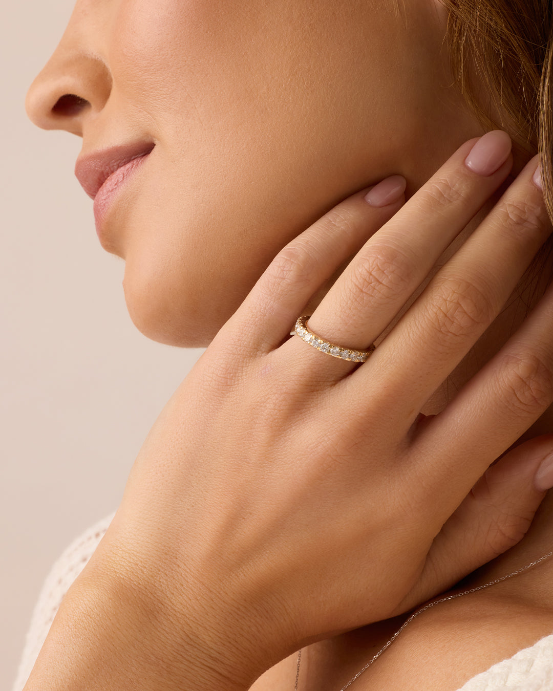 Lab Grown Diamond Eternity Ring 2mm