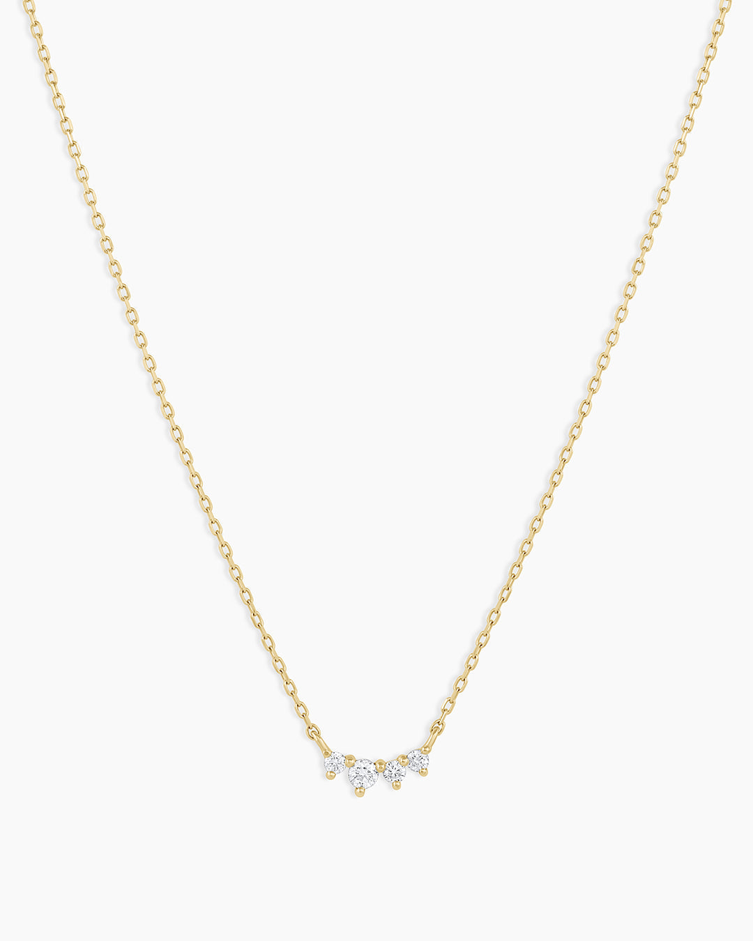 Diamond Cluster Necklace
