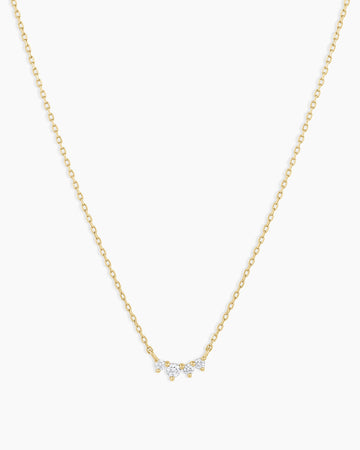 Diamond Cluster Necklace