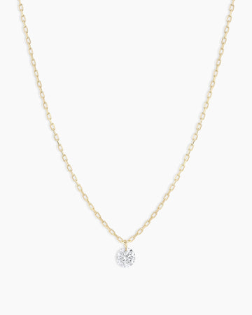 Floating Diamond Necklace