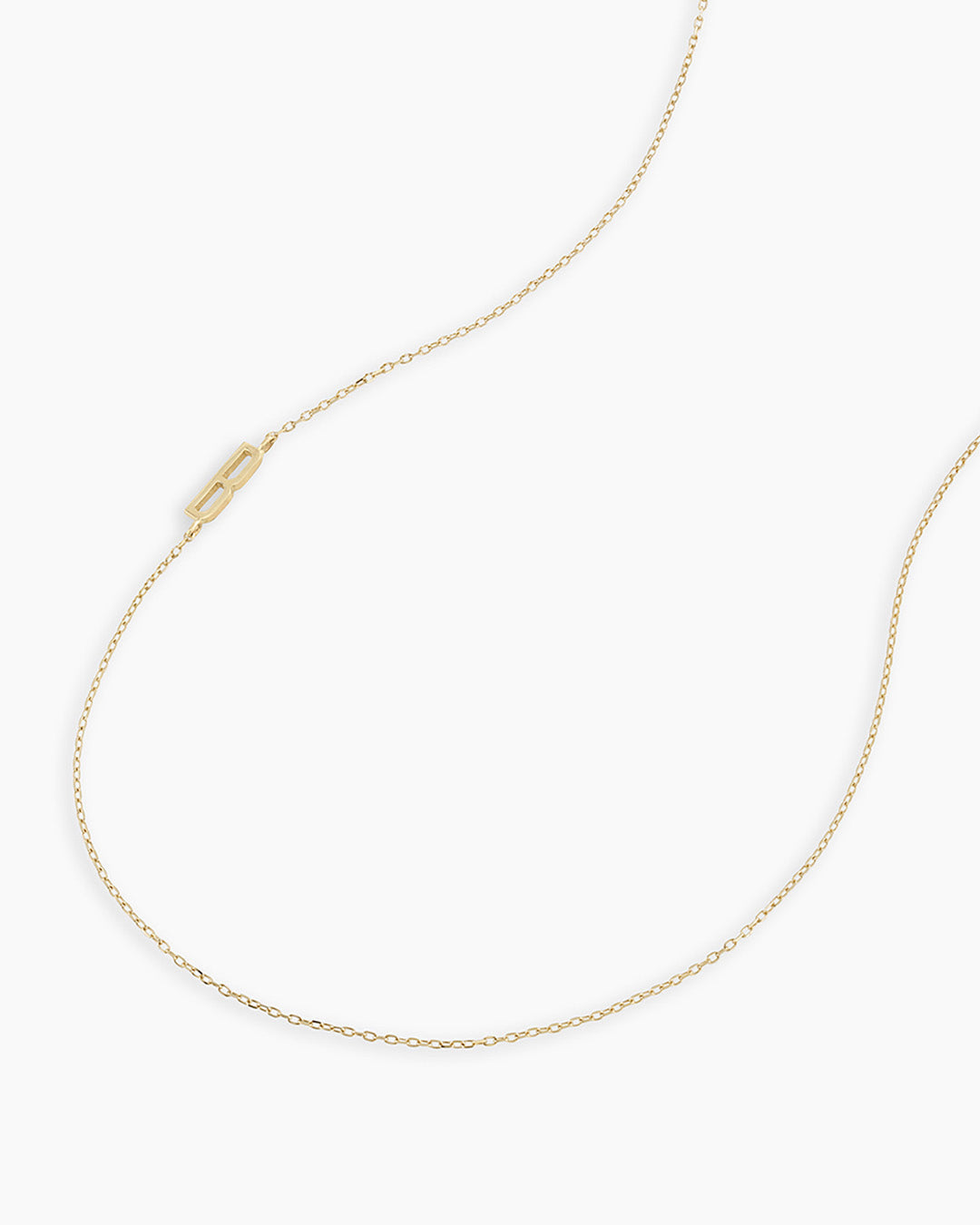 14K Gold Alphabet Necklace