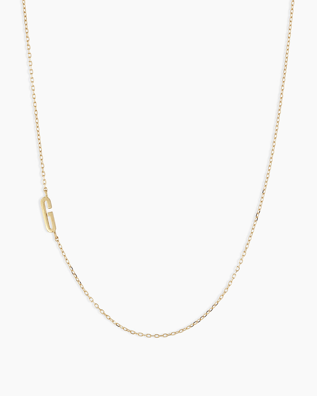 14K Gold Alphabet Necklace