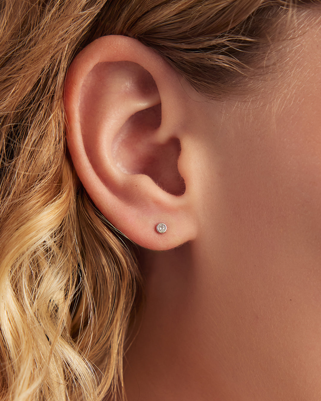 Classic Diamond Single Stud