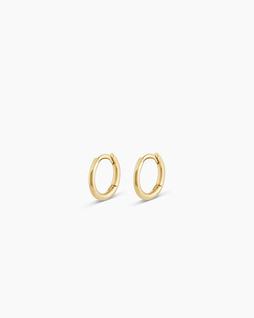 14K Gold Classic Huggies
