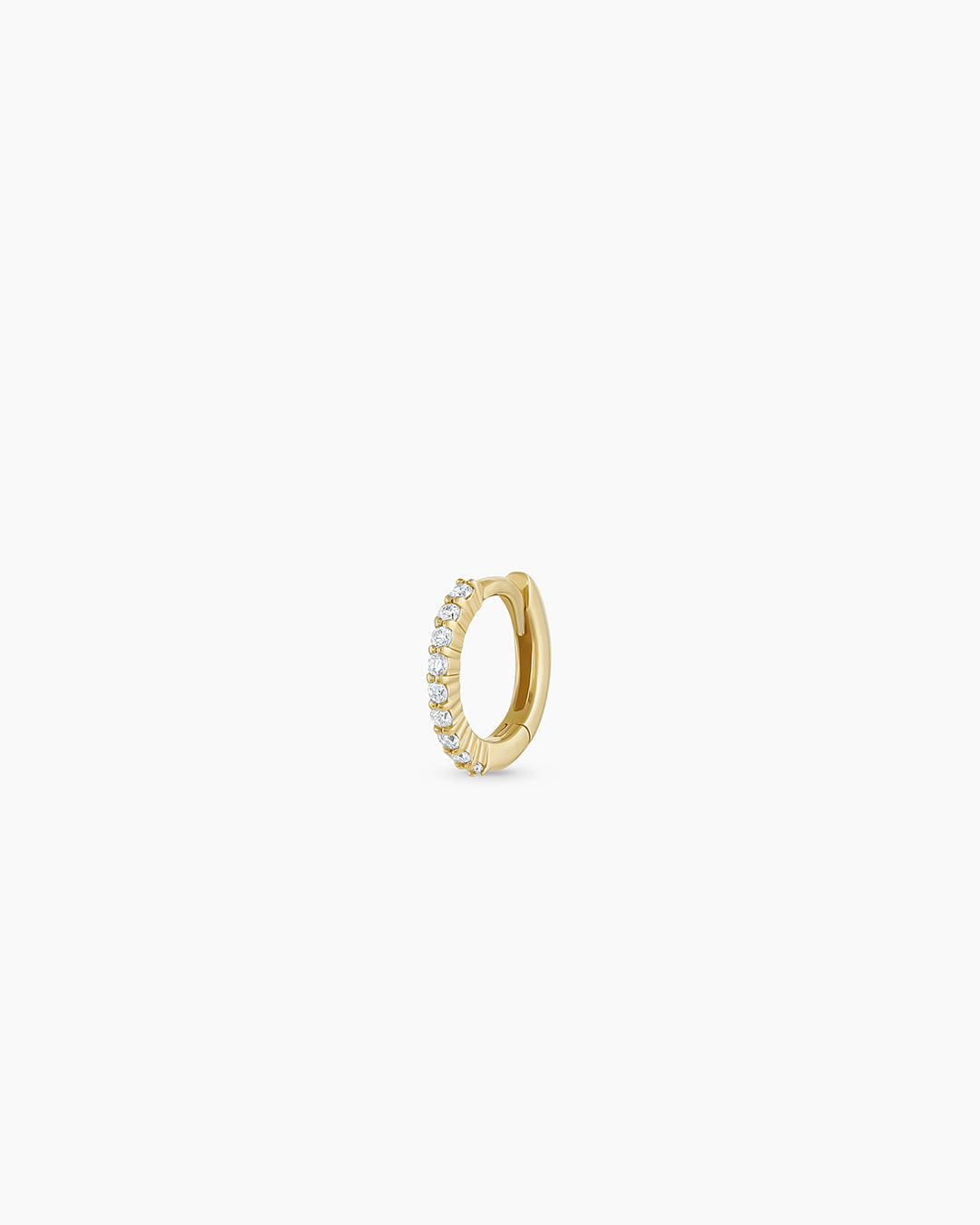 Diamond Pavé Huggies