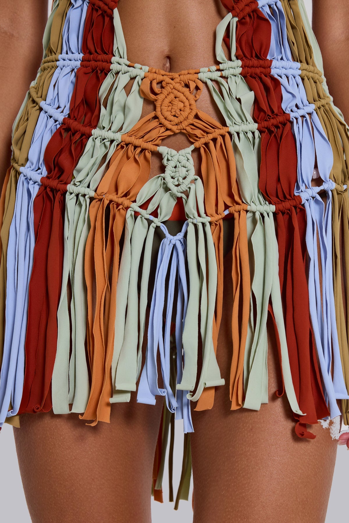 Feliz Hand-Crafted Macrame Dress