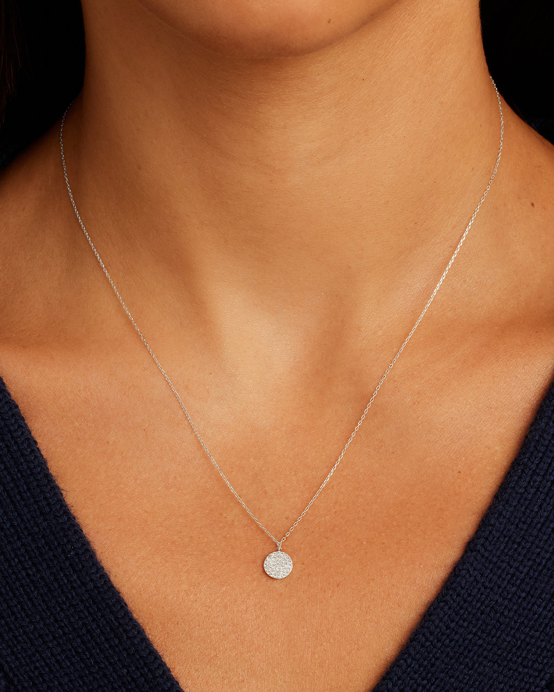 Diamond Pav Necklace
