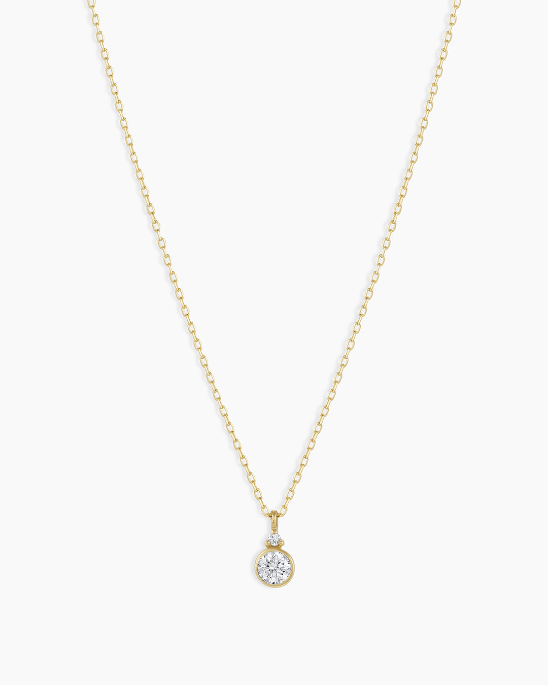 14K Gold Birthstone Necklace