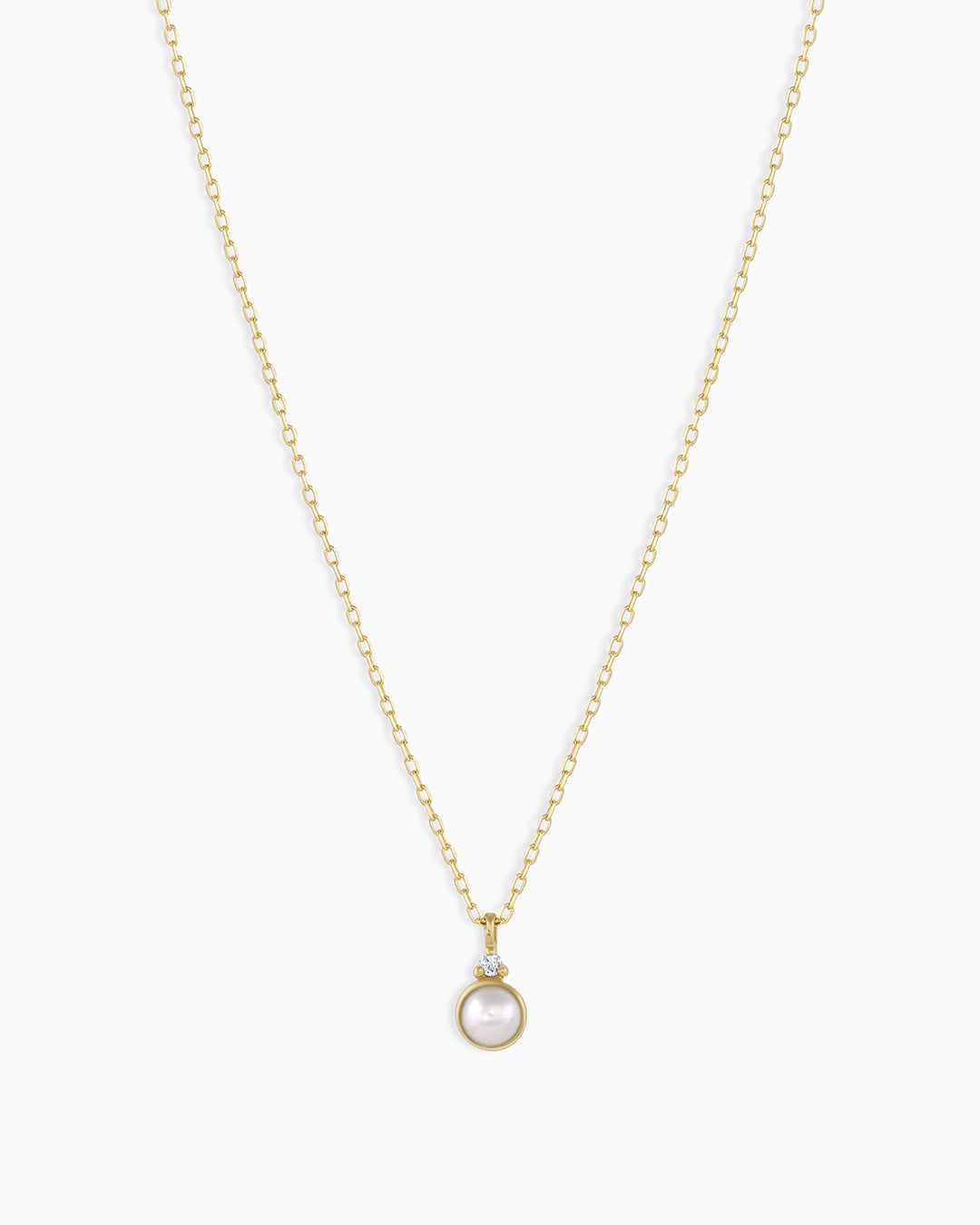 14K Gold Birthstone Necklace