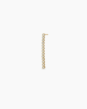 Lab Grown Diamond Classic Tennis Drop Single Earring