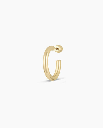 14K Gold Carter Single Hoop