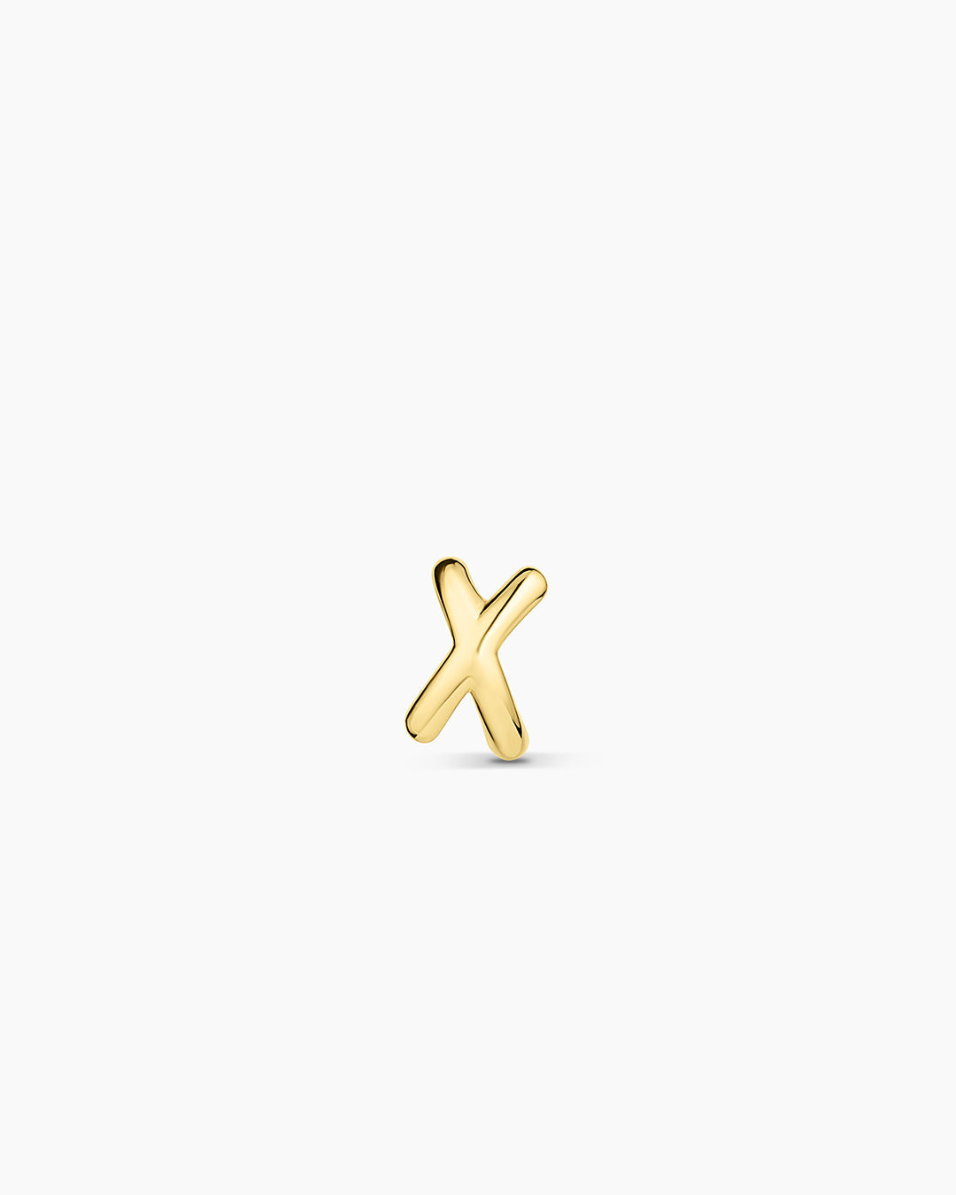 Alphabet Single Huggie