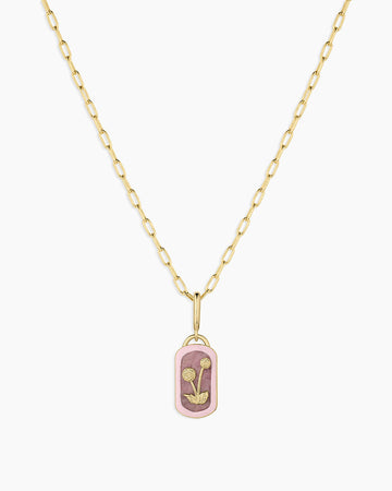 Power Gemstone Parker Charm Necklace Compassion