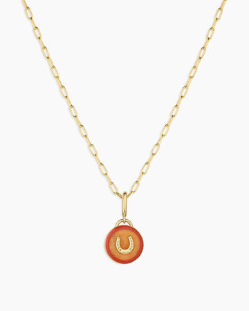 Power Gemstone Parker Charm Necklace Abundance