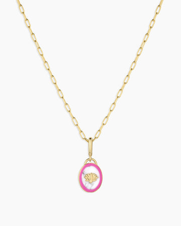 Power Gemstone Parker Charm Necklace Calming