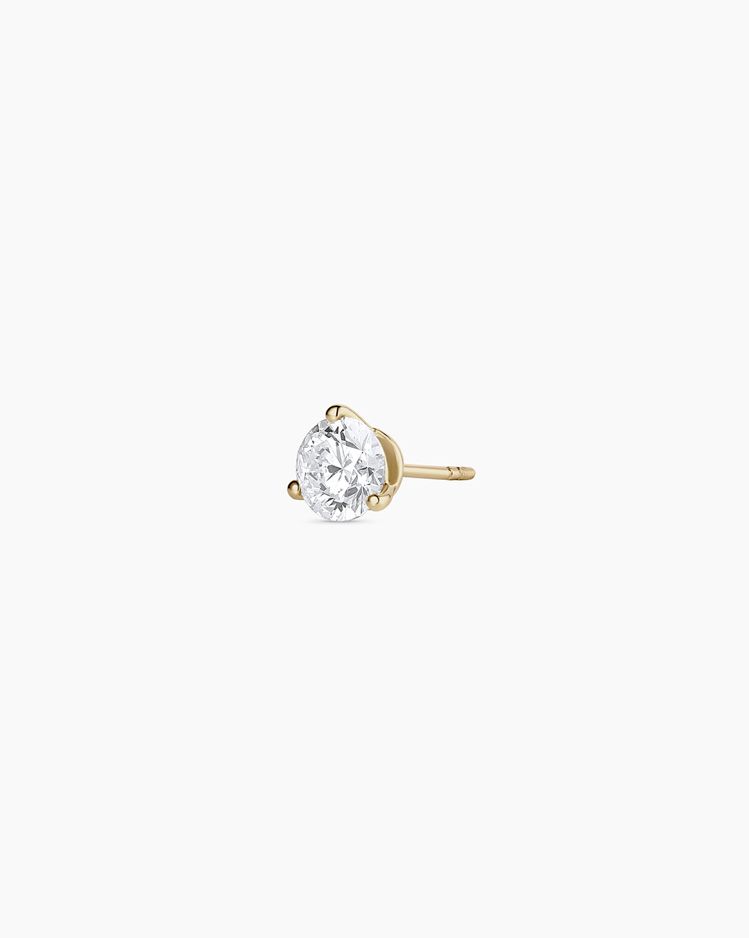 Lab Grown Diamond Solitaire Single Stud
