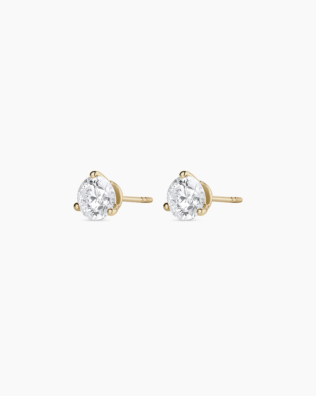 Lab Grown Diamond Solitaire Studs