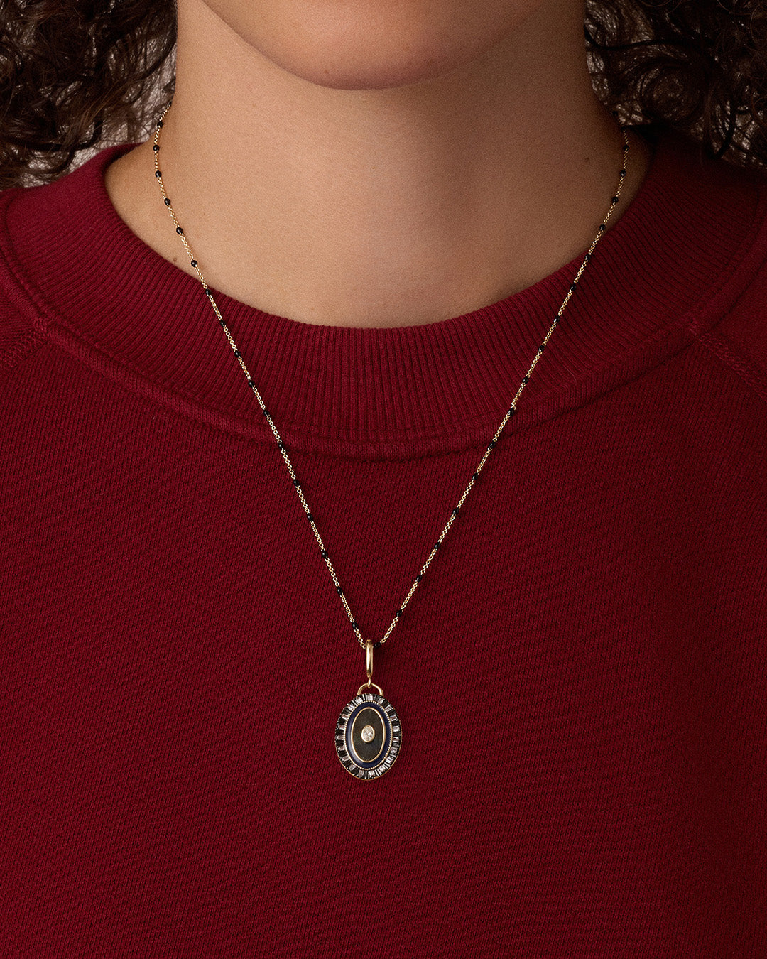 Vintage Coin Charm Necklace