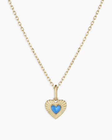 14K Gold It'S A Boy Charm Necklace