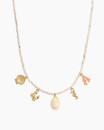 Ocean Mini Charm Necklace