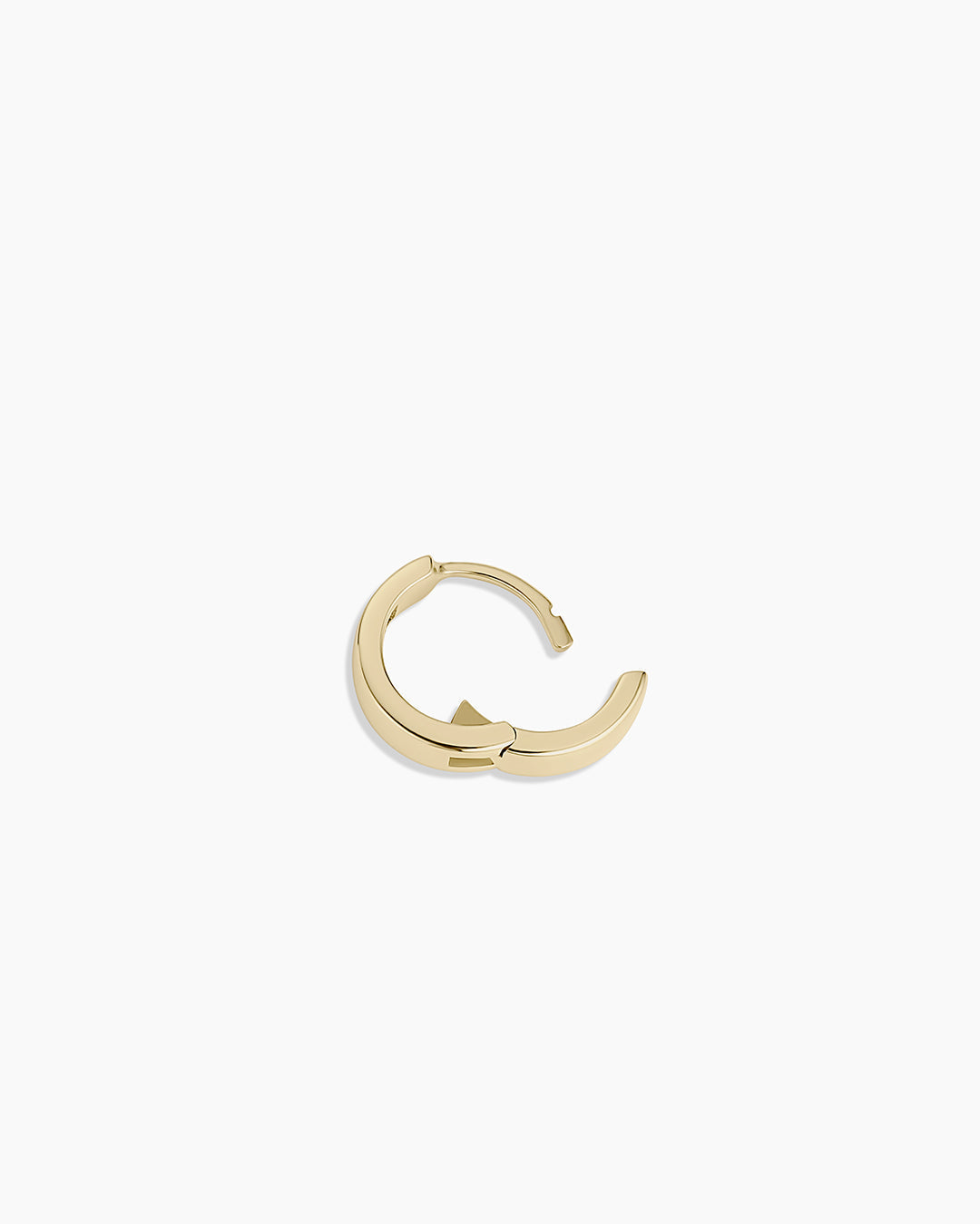 Diamond Love Rose Single Huggie