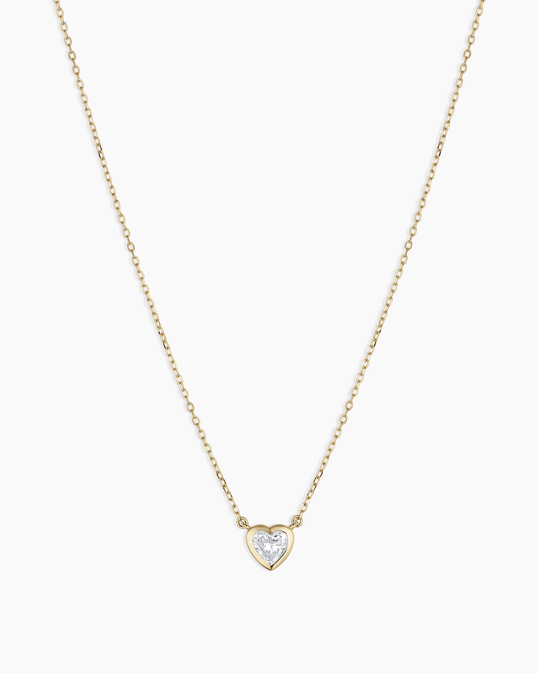 Lab Grown Diamond Heart Necklace