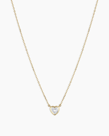 Lab Grown Diamond Heart Necklace