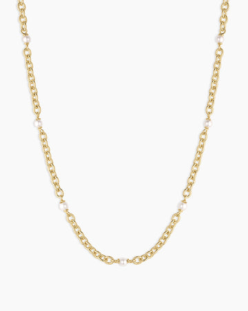 Finley Pearl Dot Necklace