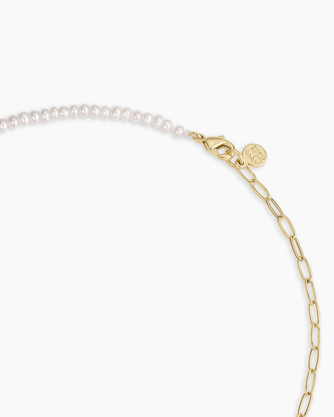 Lou Pearl Alphabet Necklace