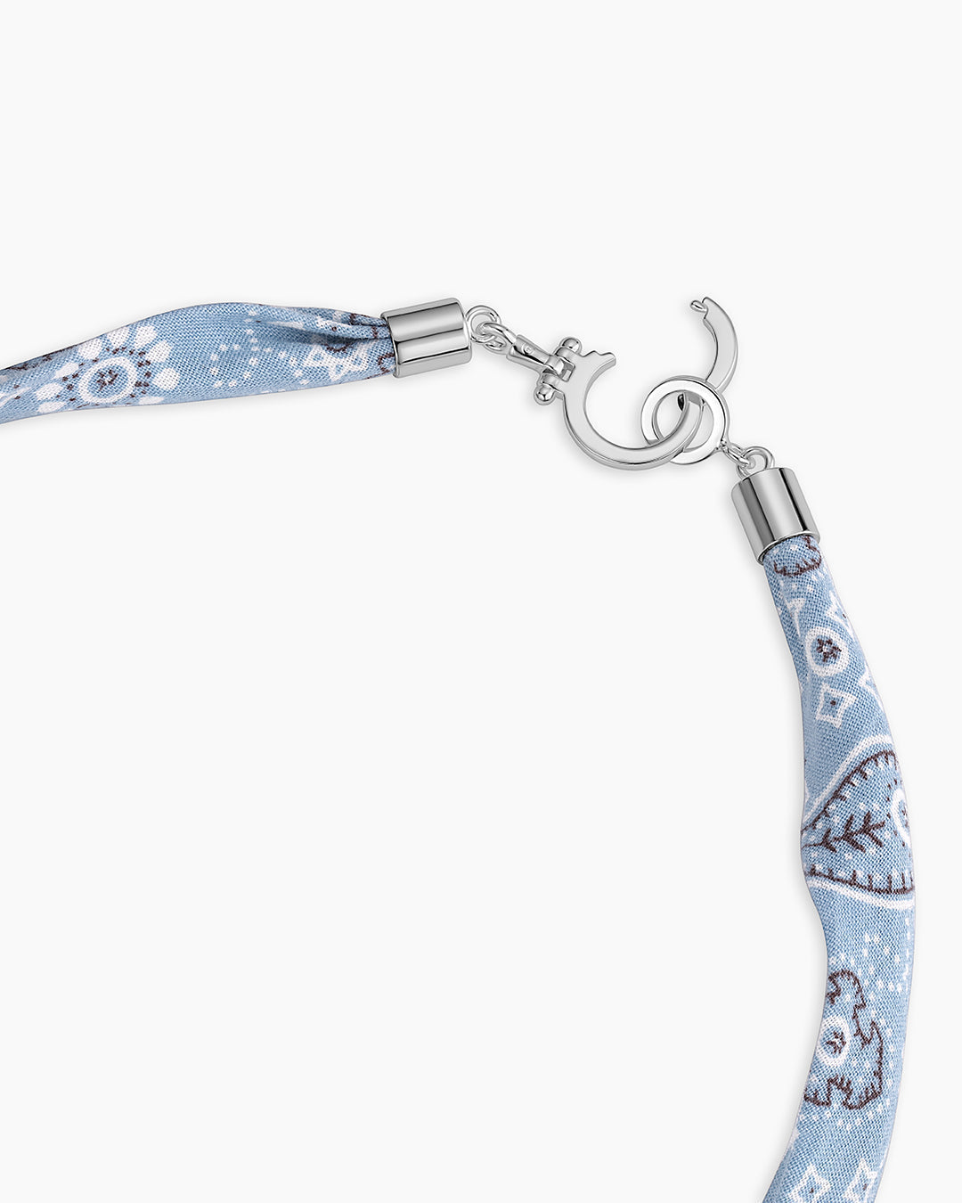 Paisley Bandana Knot Necklace