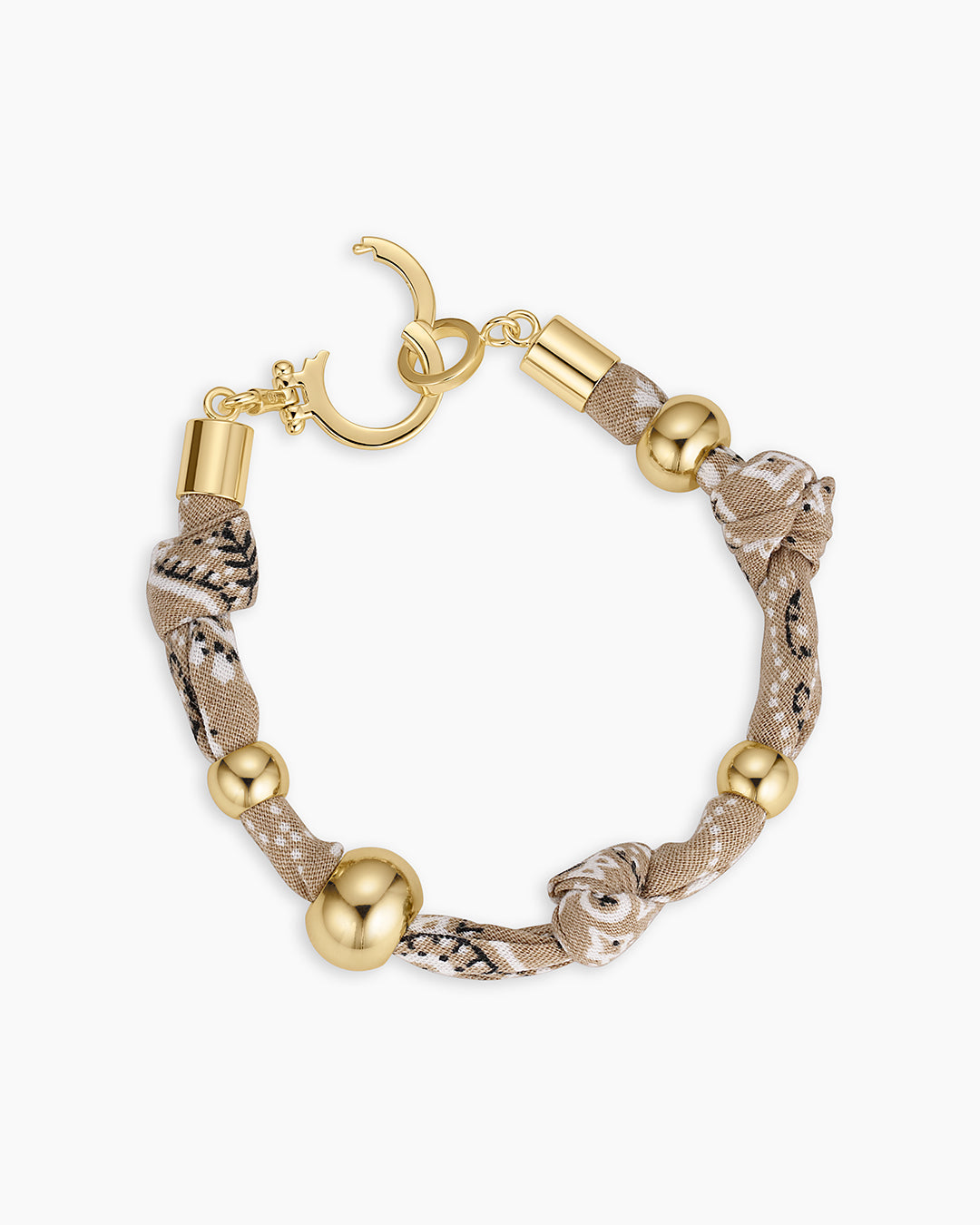 Paisley Bandana Knot Bracelet