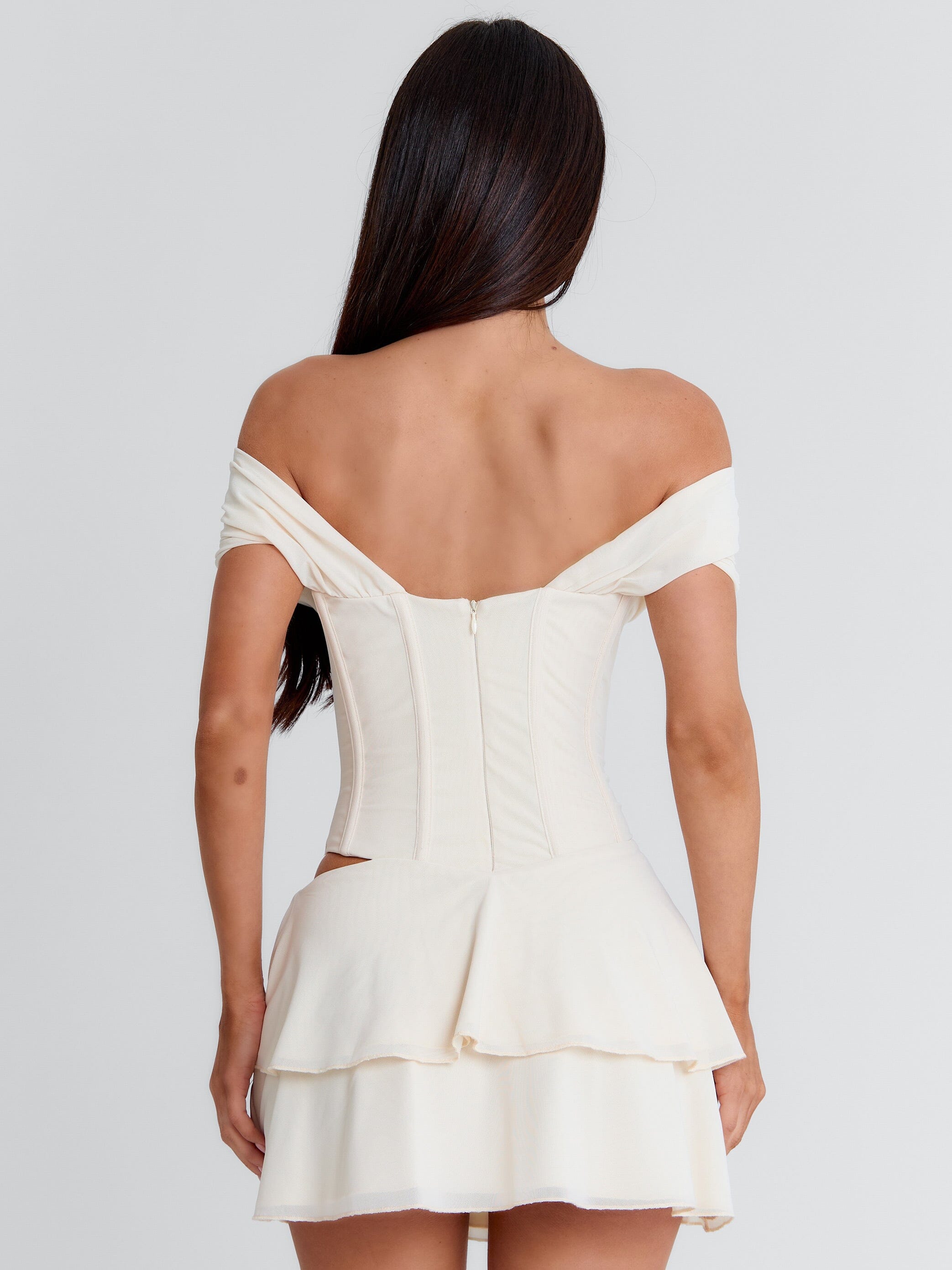 Adalyn Mini Dress Ivory