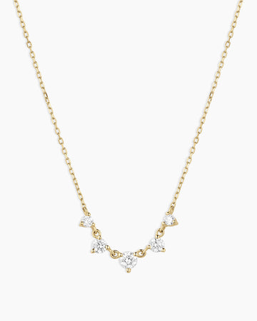 Elle Diamond Row Necklace