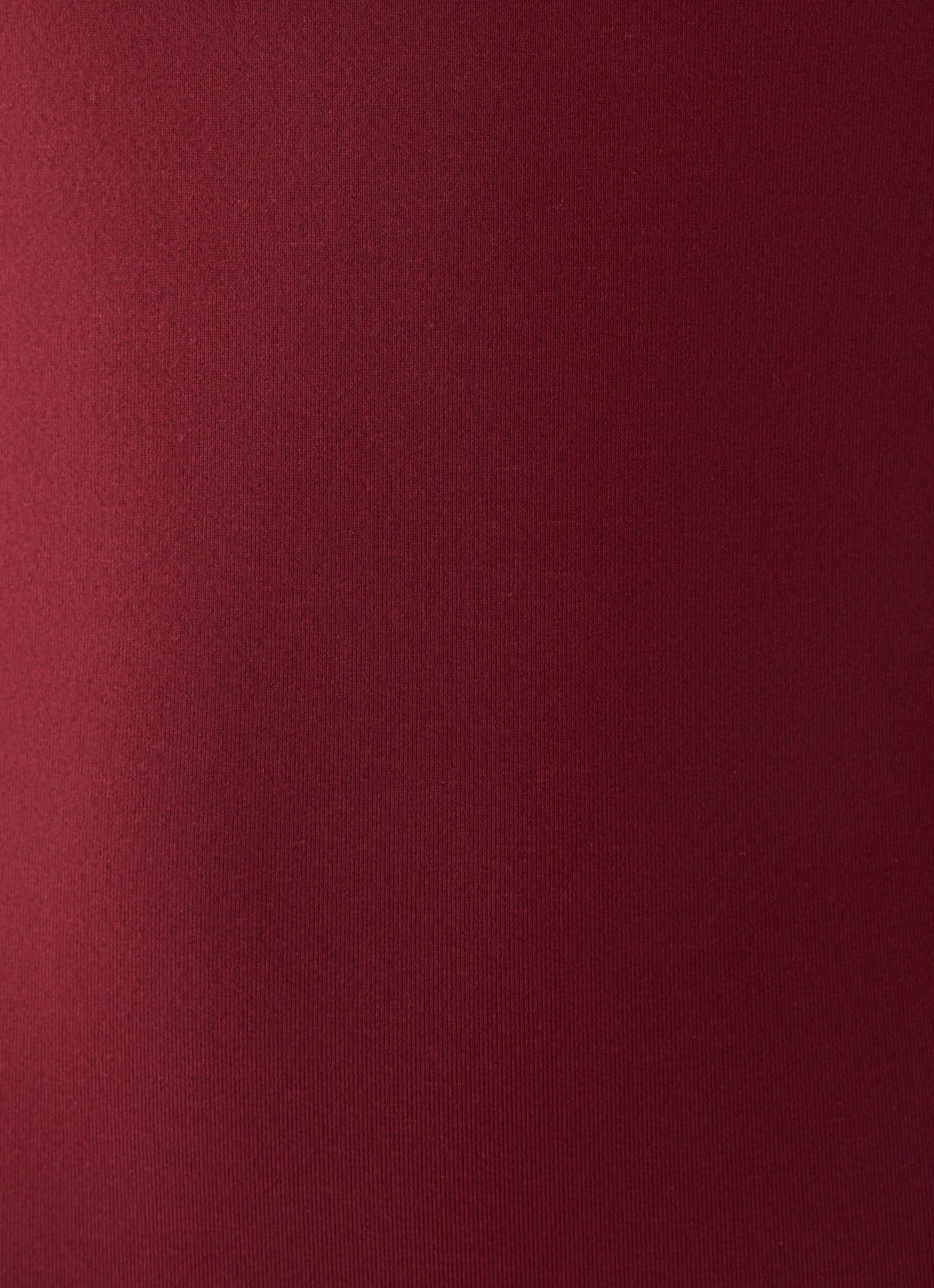 Almost Yours Strapless Maxi Dress - Burgundy