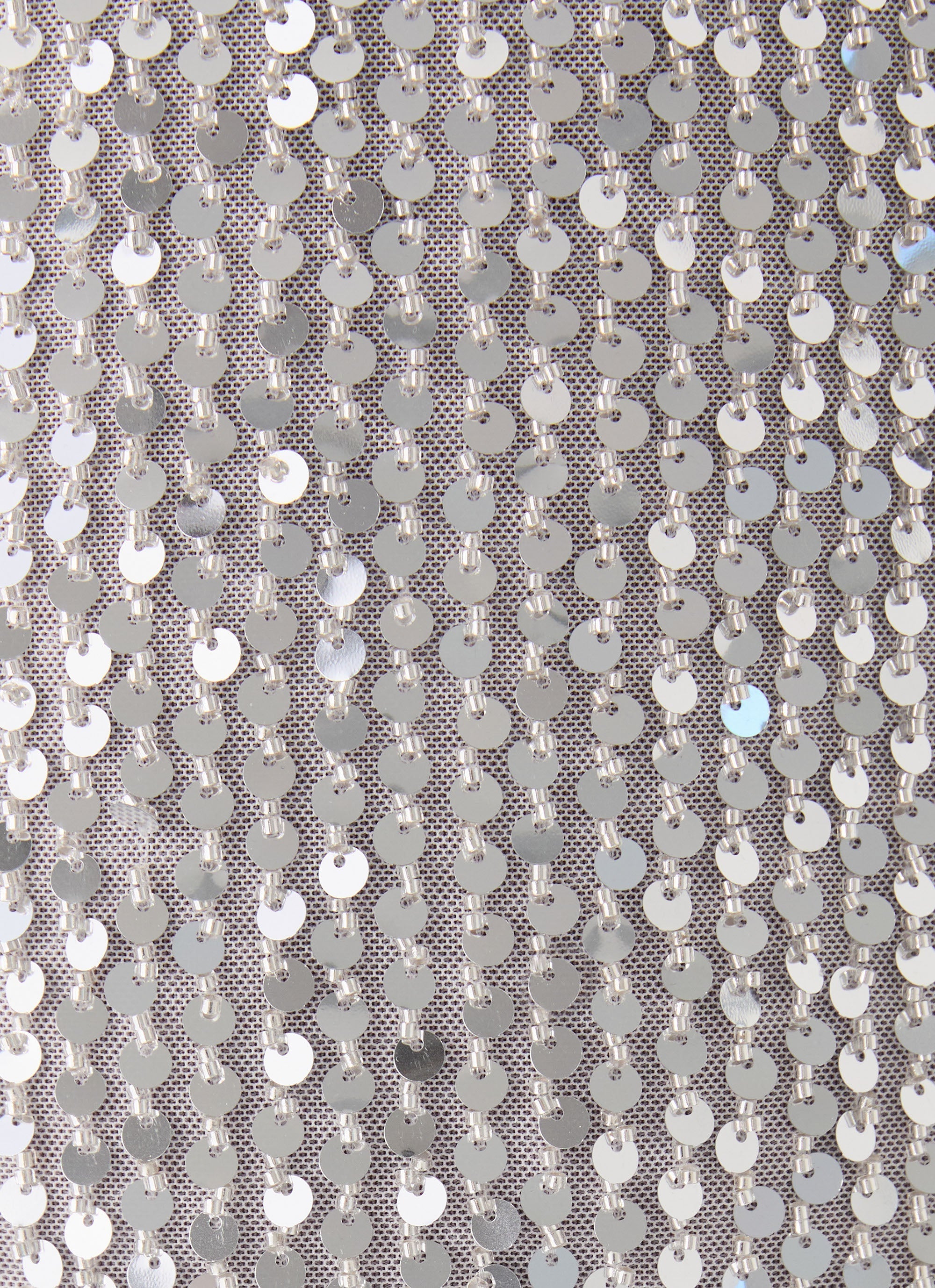 Alula Sequin Mini Dress - Silver