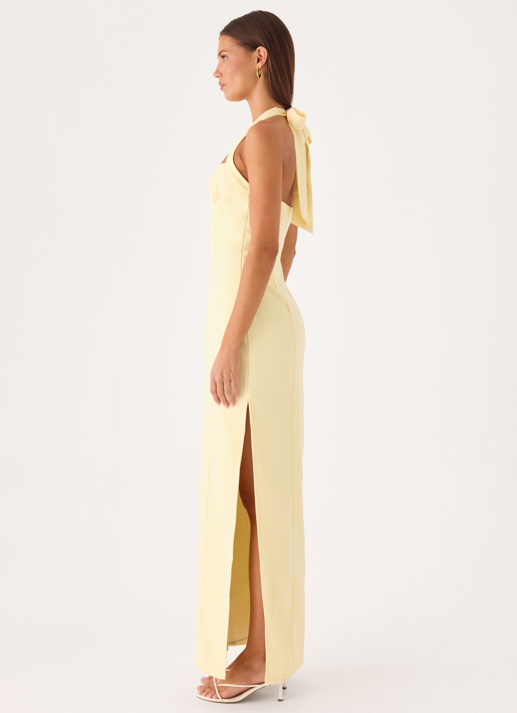 Analeah Maxi Dress - Baby Yellow