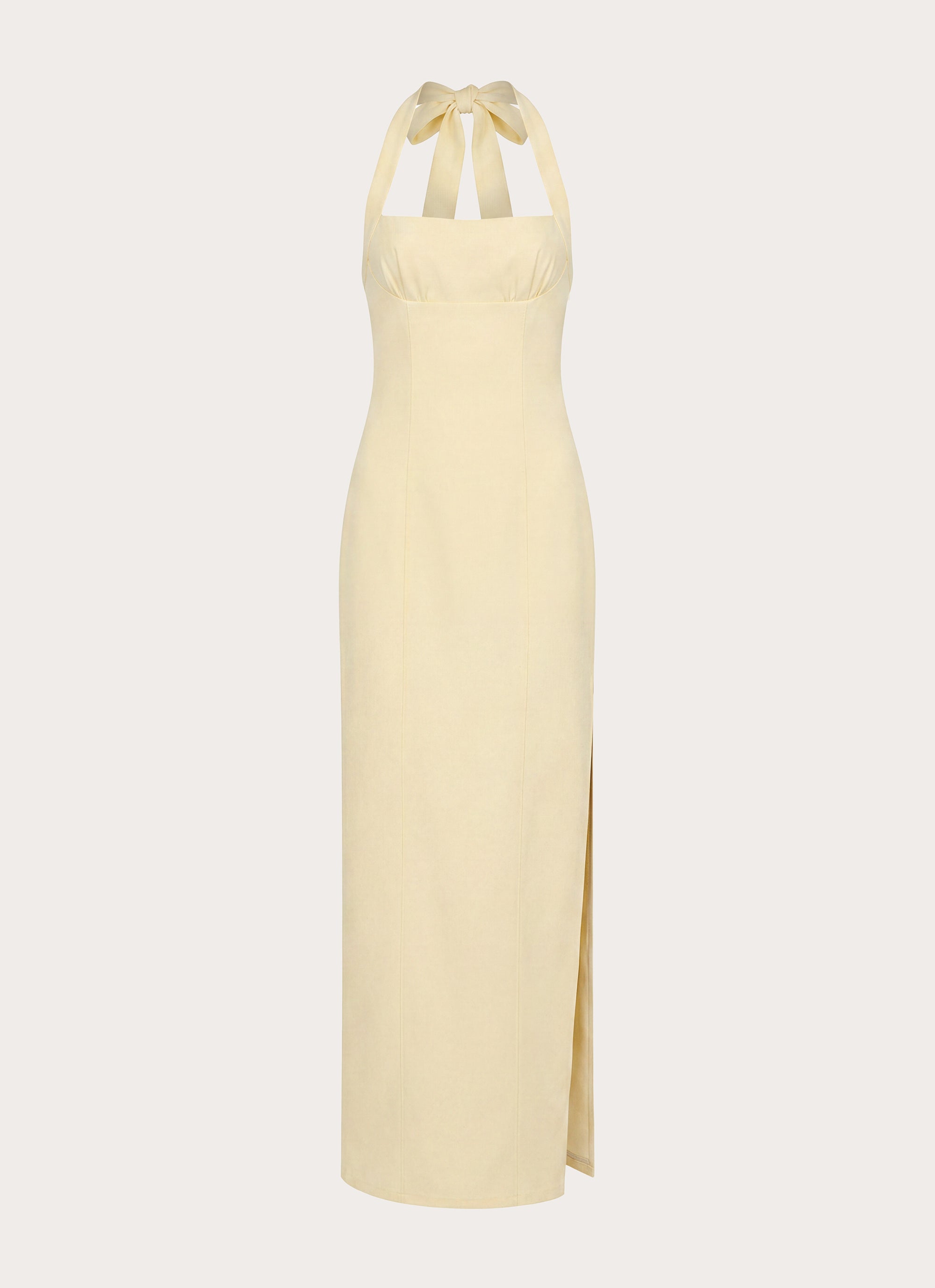 Analeah Maxi Dress - Baby Yellow