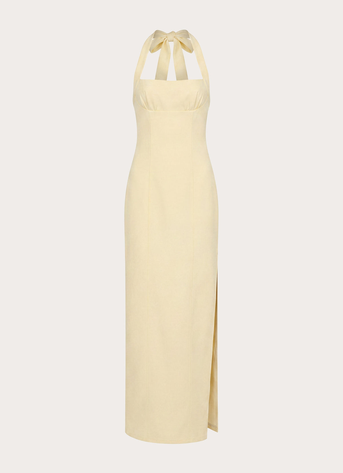 Analeah Maxi Dress - Baby Yellow