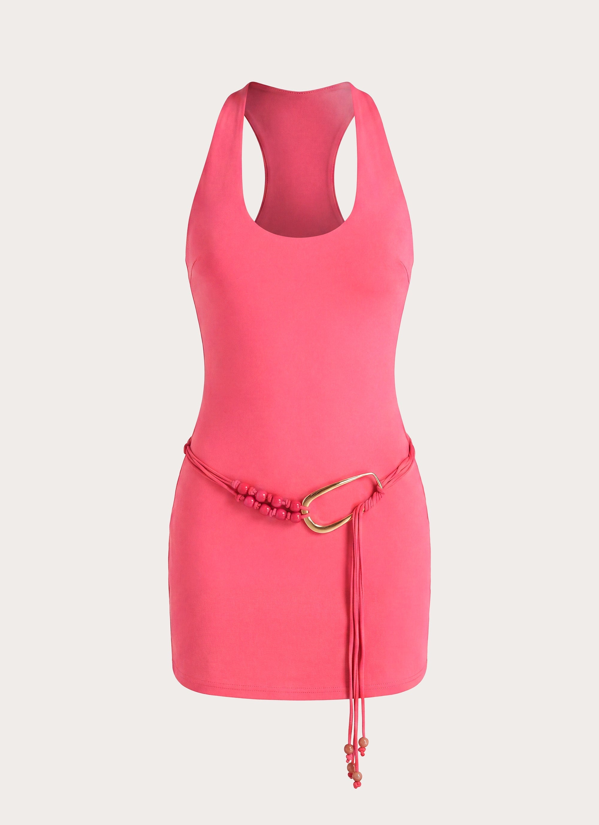 Bad Enough Mini Dress - Coral Red
