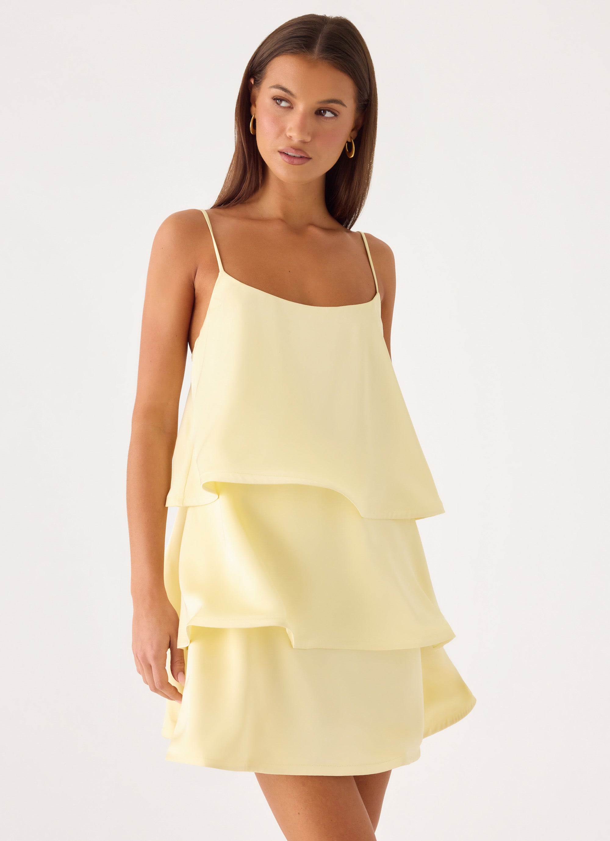 Becka Mini Dress - Yellow